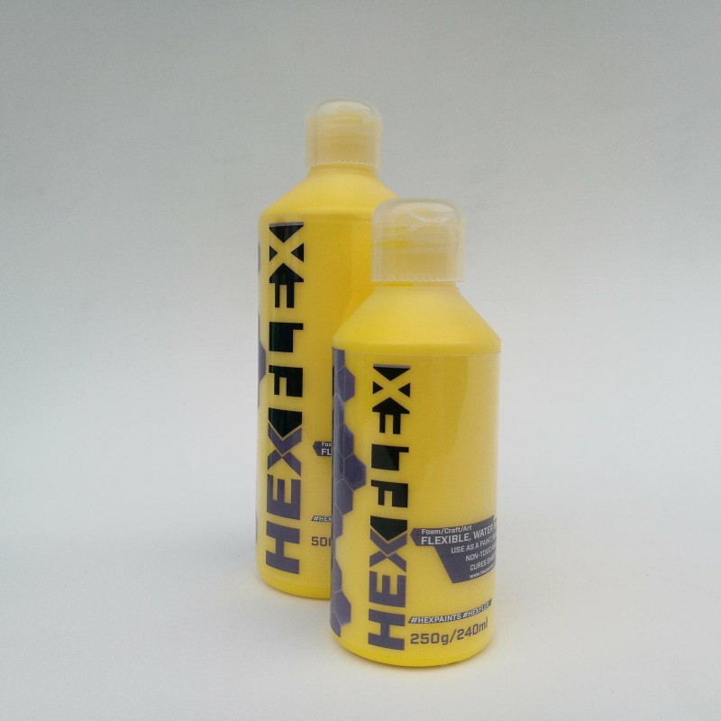 Peinture Hexflex - Jaune - 240 ml - Poly-Props