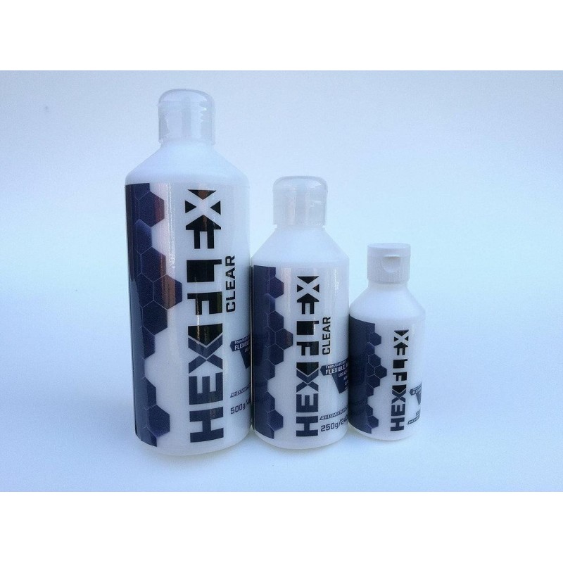 Peinture Hexflex - Transparent - 240 ml - Poly-Props