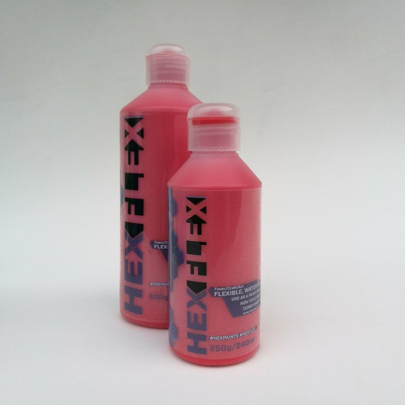 Peinture Hexflex - Rouge - 240 ml - Poly-Props